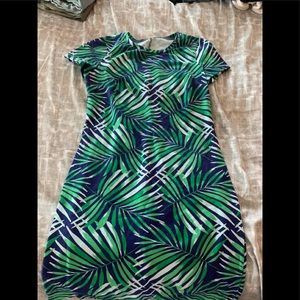 Printed cotton dress